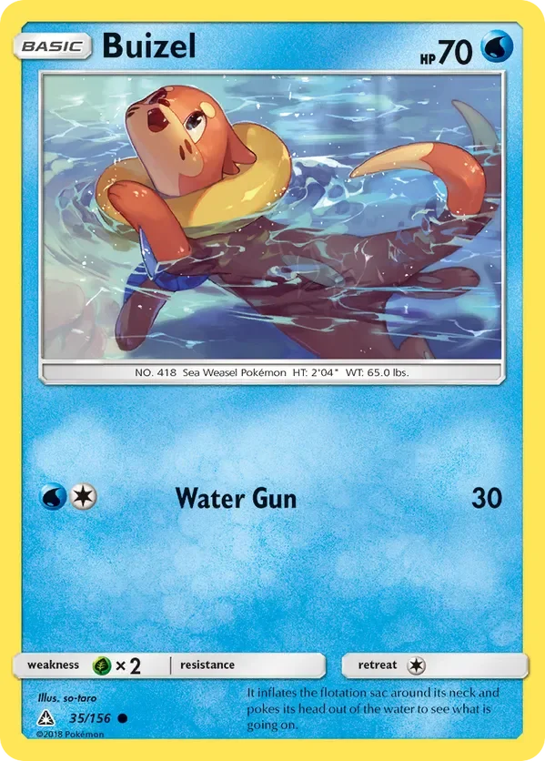 35/156 from Ultra Prism Common Pokemon Card