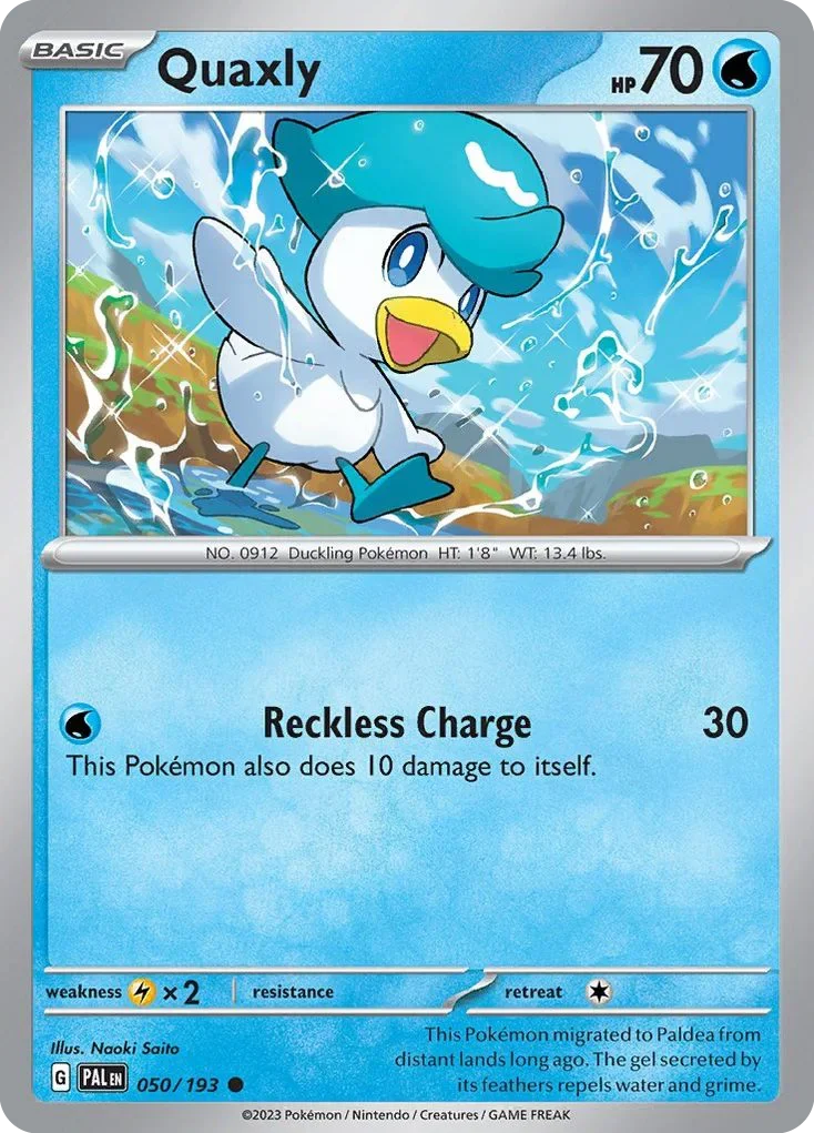 050/193 from Paldea Evolved Common Pokemon Card