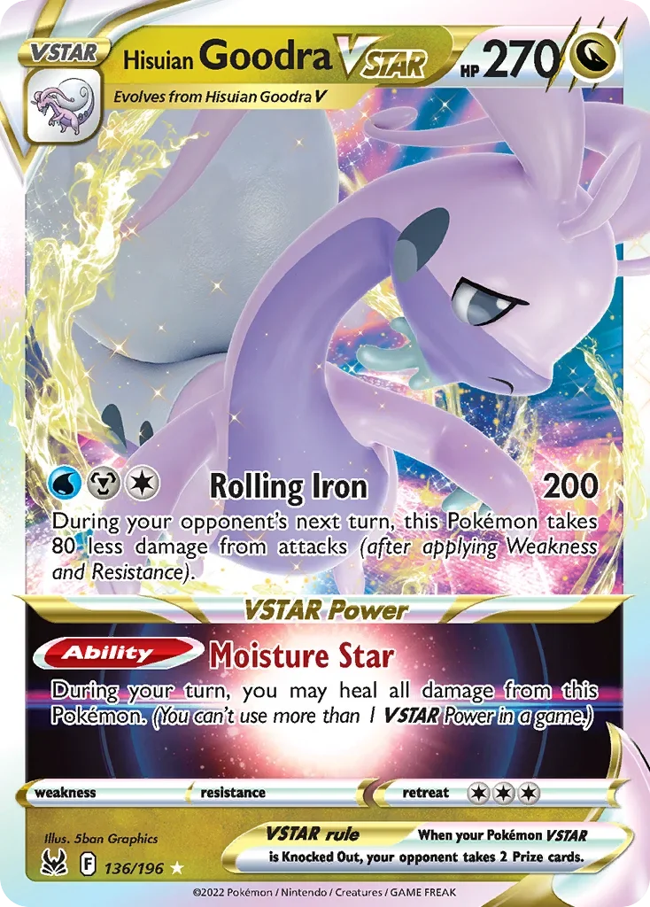 136/196 from Lost Origin Ultra Rare Pokemon Card