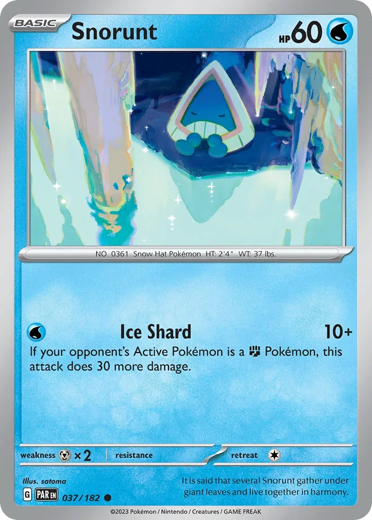 037/182 from Paradox Rift Common Pokemon Card
