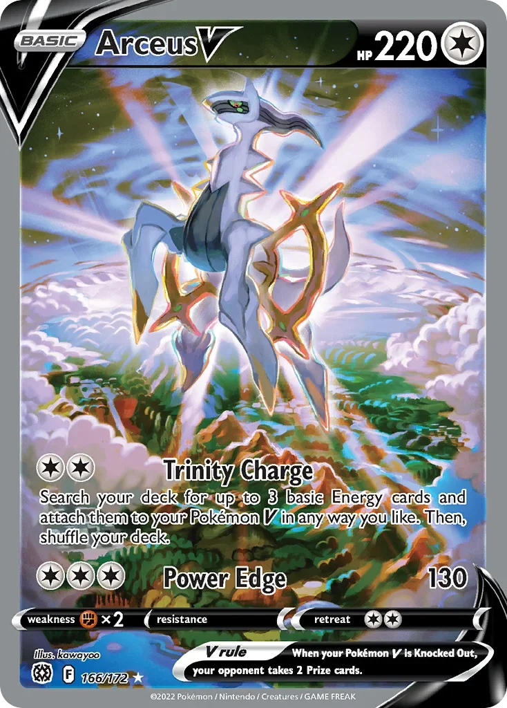 166/172 from Brilliant Stars Alternate Art Pokemon Card