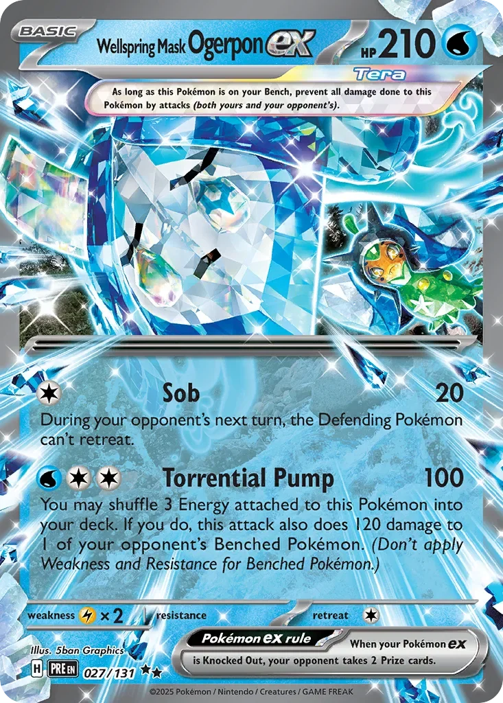 027/131 from Prismatic Evolutions Card List Double Rare Pokemon Card