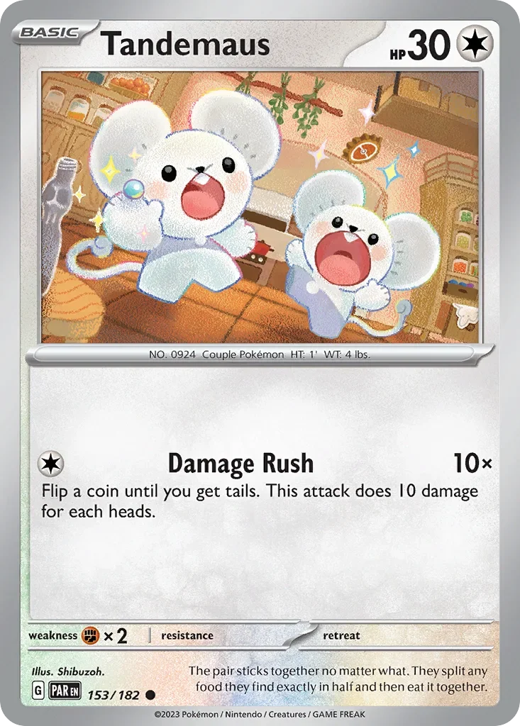 153/182 from Paradox Rift Common Pokemon Card