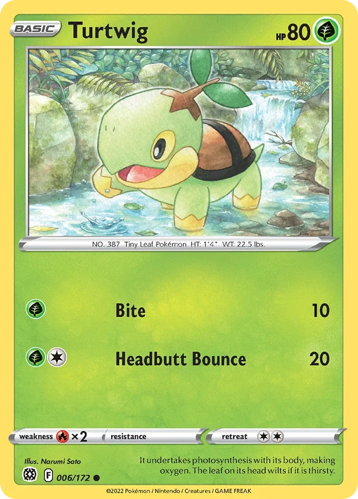 006/172 from Brilliant Stars Common Pokemon Card