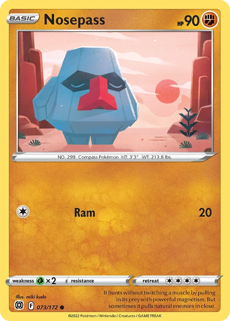 073/172 from Brilliant Stars Common Pokemon Card