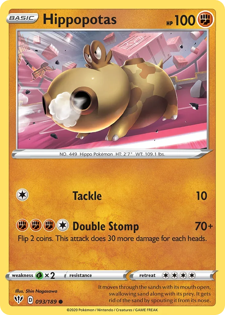 093/189 from Darkness Ablaze Common Pokemon Card