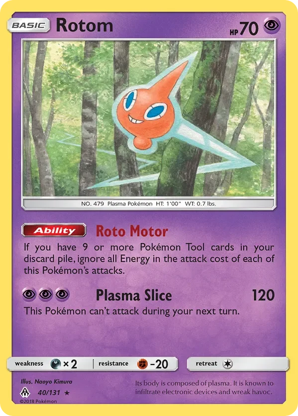 40/131 from Forbidden Light Rare Pokemon Card
