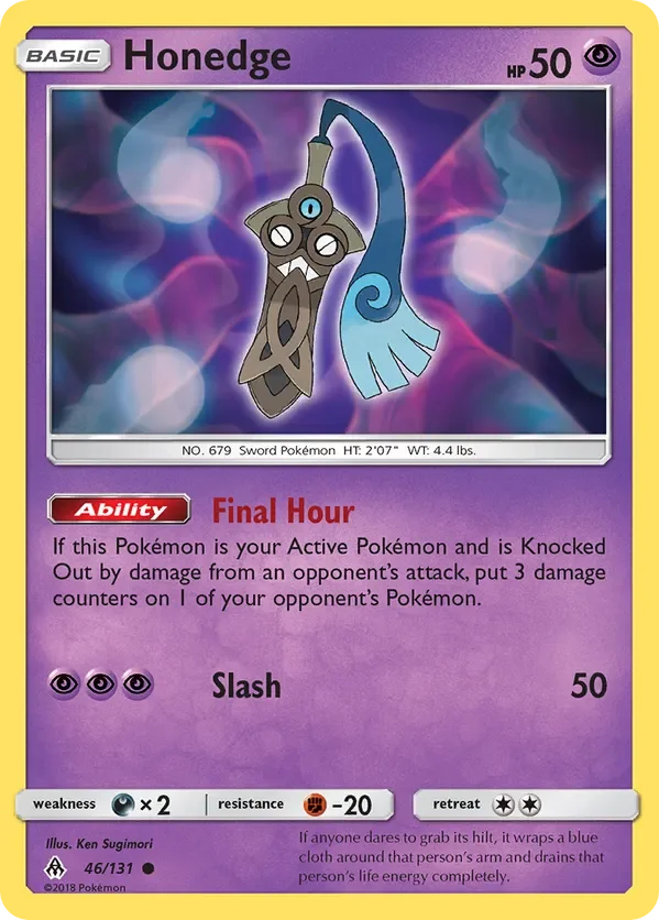 46/131 from Forbidden Light Common Pokemon Card
