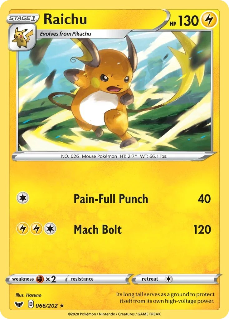 066/202 from Sword & Shield Rare Pokemon Card