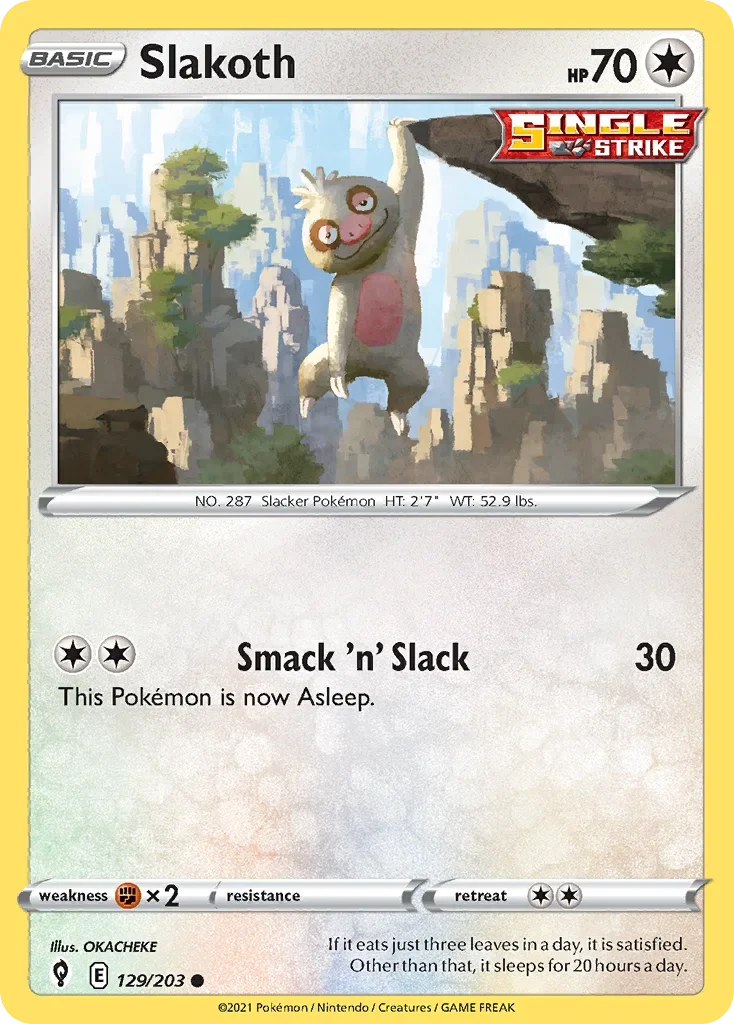 129/203 from Evolving Skies Common Pokemon Card