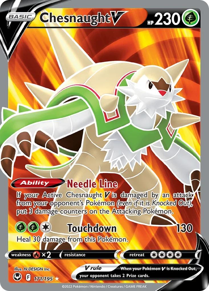 171/195 from Silver Tempest Ultra Rare Pokemon Card