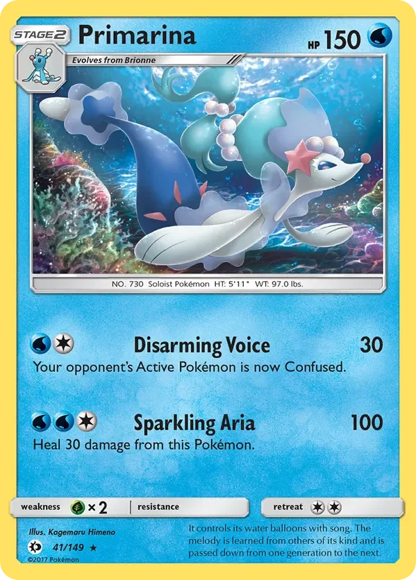 41/149 from Sun & Moon Base Rare Pokemon Card