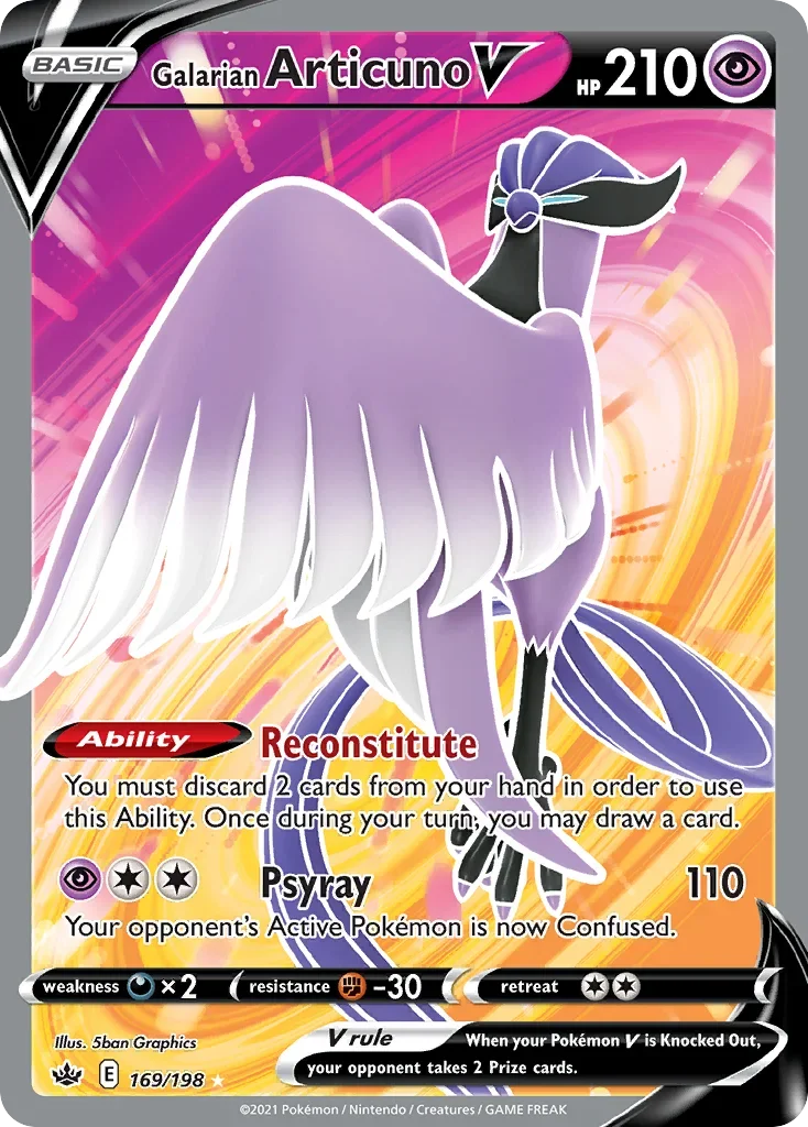169/198 from Chilling Reign Full Art Pokemon Card