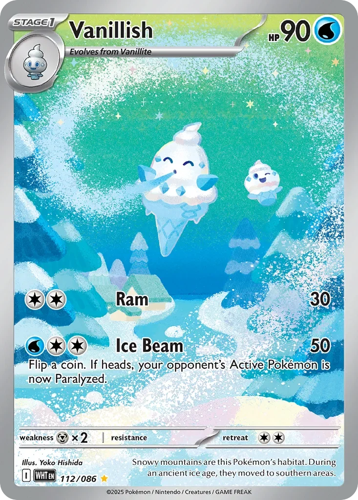 112/086 from White Flare Illustration Rare Pokemon Card