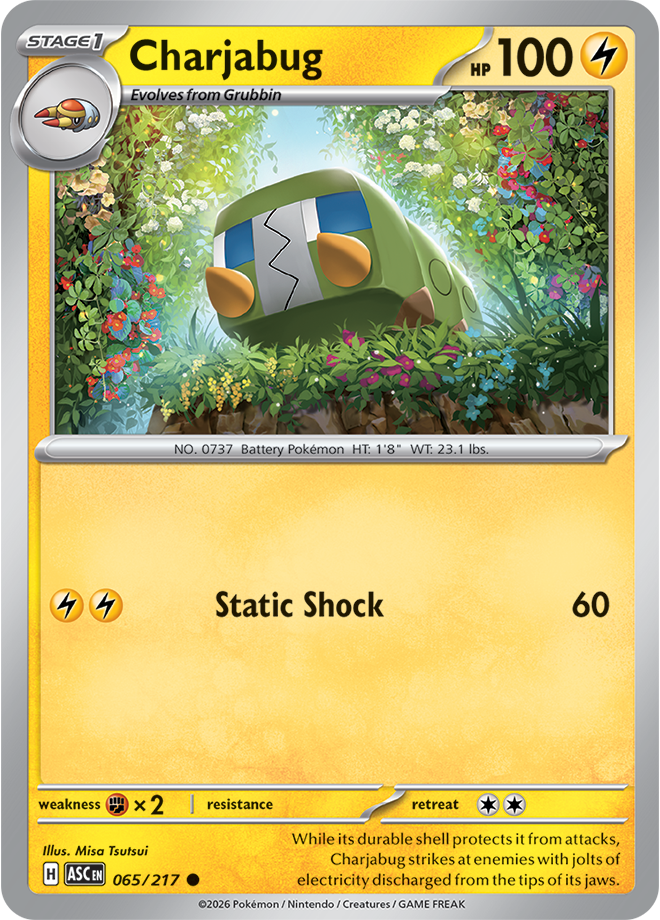 065/217 Lt. Surge's Electabuzz from Ascended Heroes Common