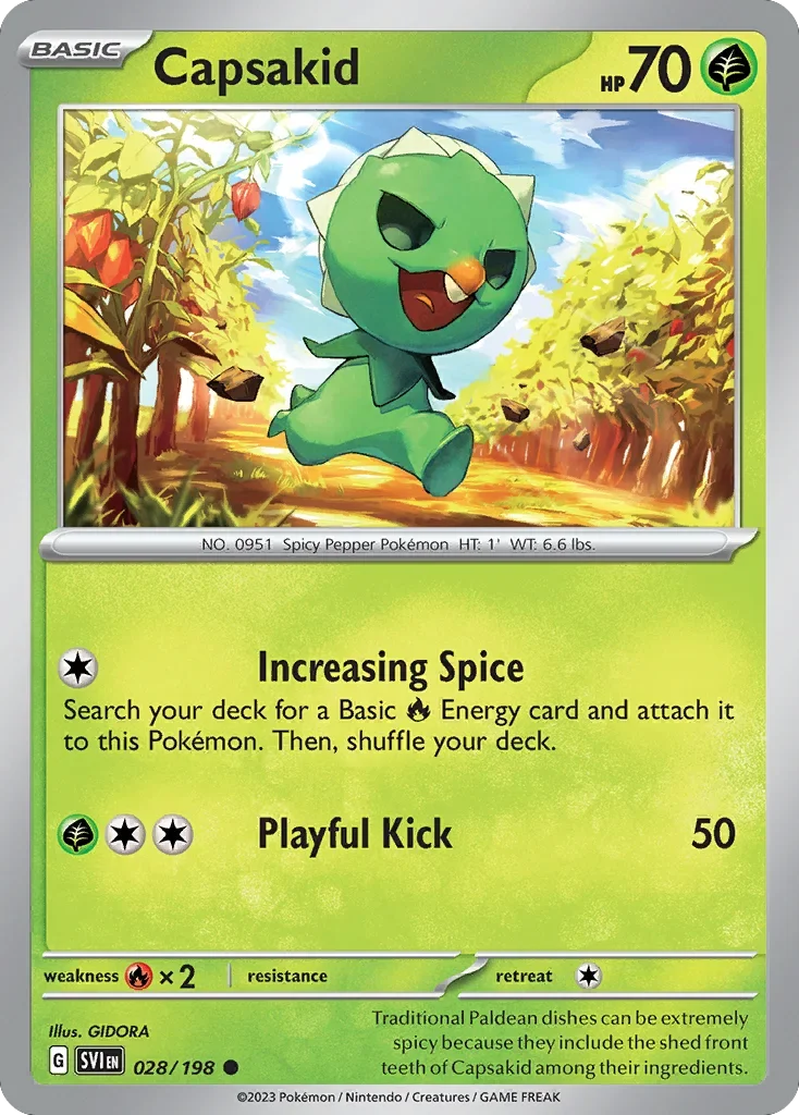 028/198 from Scarlet & Violet Common Pokemon Card