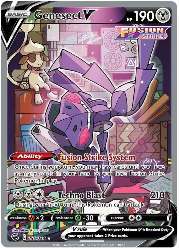 255/264 from Fusion Strike Alternate Art Pokemon Card