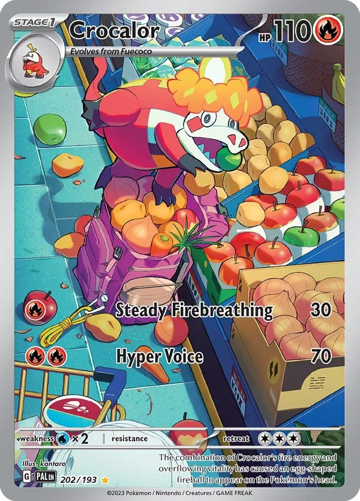 202/193 from Paldea Evolved Illustration Rare Pokemon Card