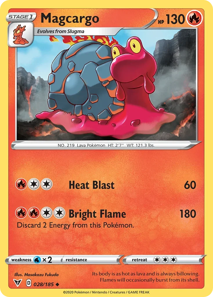 028/185 from Vivid Voltage Uncommon Pokemon Card