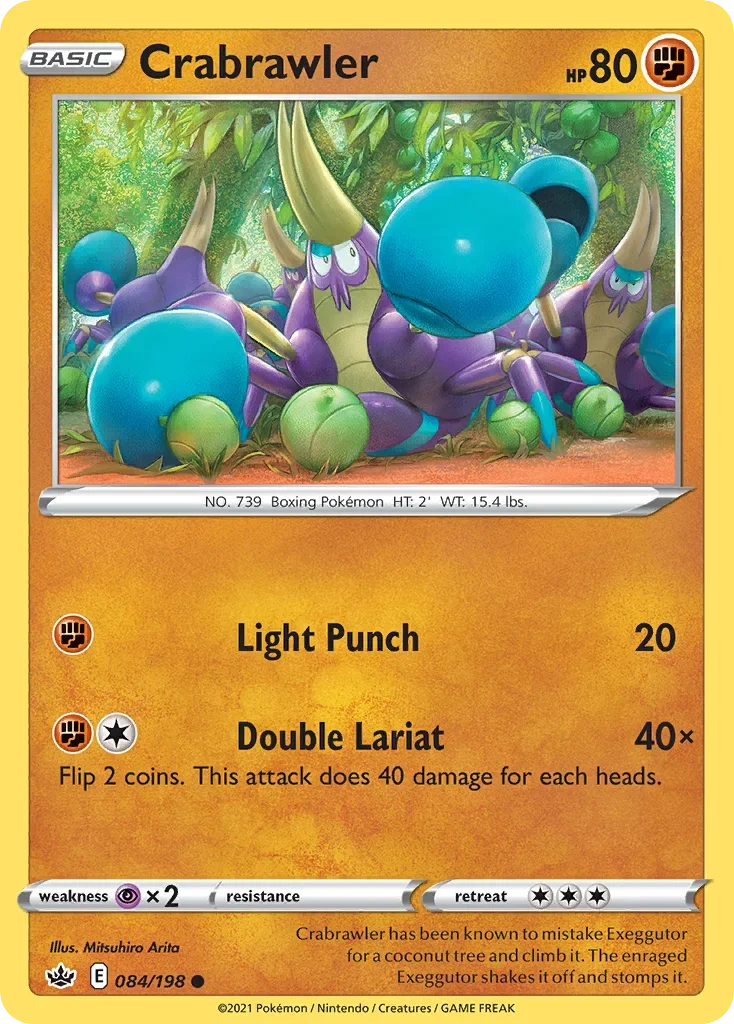 084/198 from Chilling Reign Common Pokemon Card
