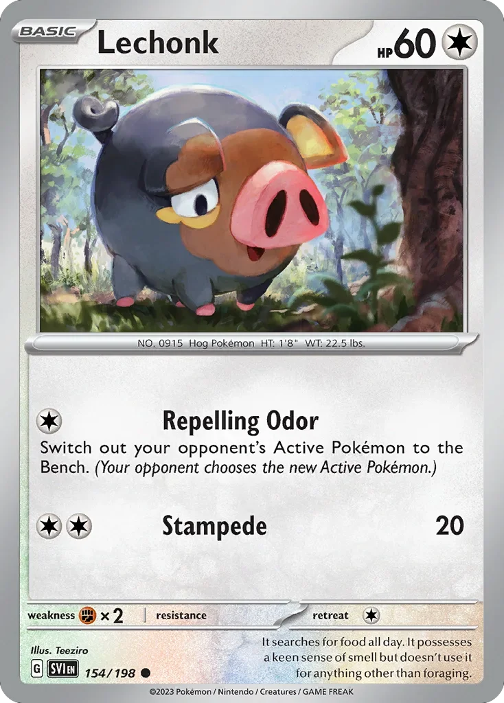 154/198 from Scarlet & Violet Common Pokemon Card