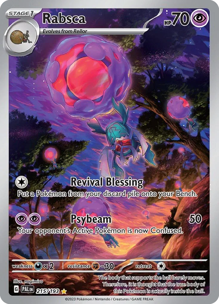 215/193 from Paldea Evolved Illustration Rare Pokemon Card