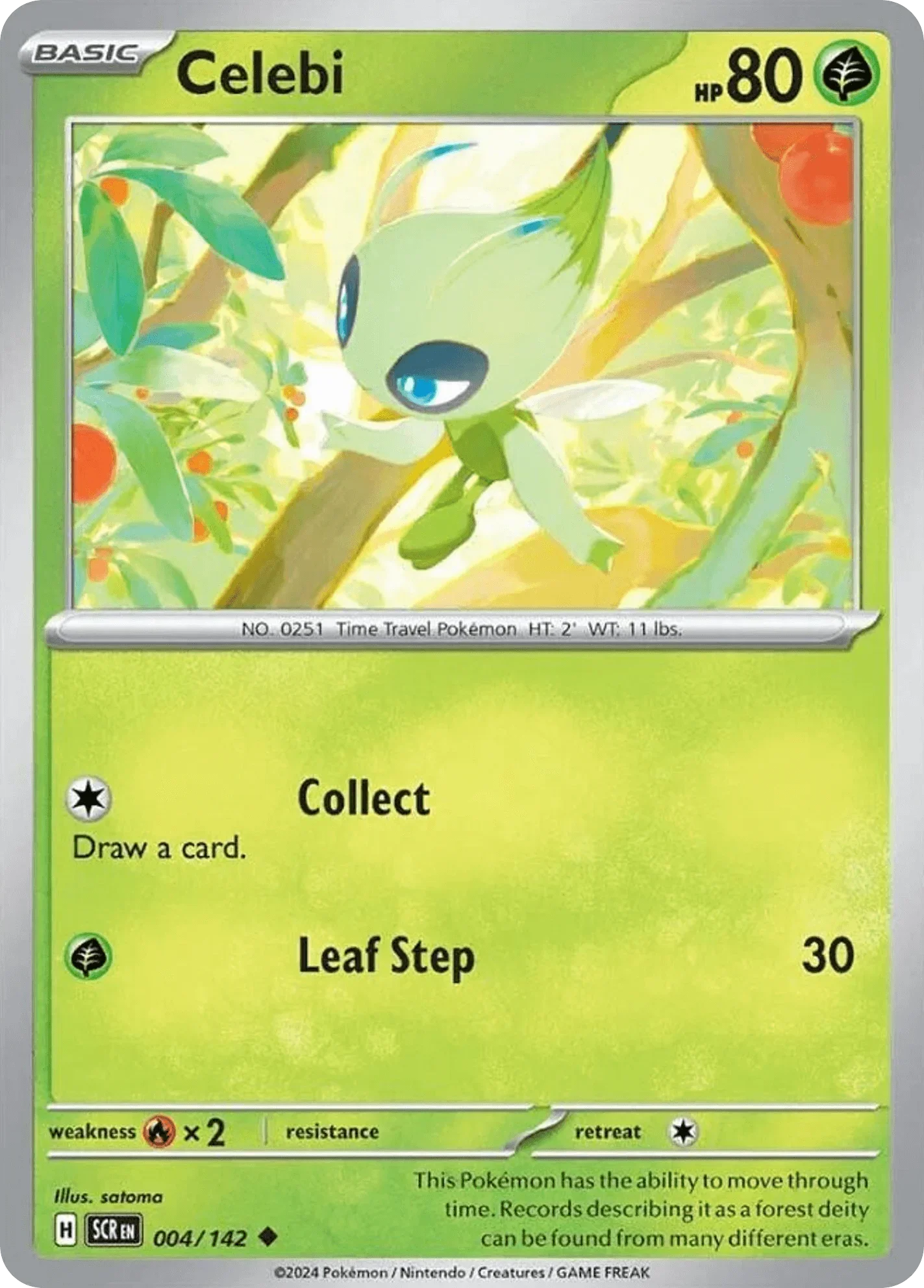 004/142 from Stellar Crown Card List Uncommon Pokemon Card