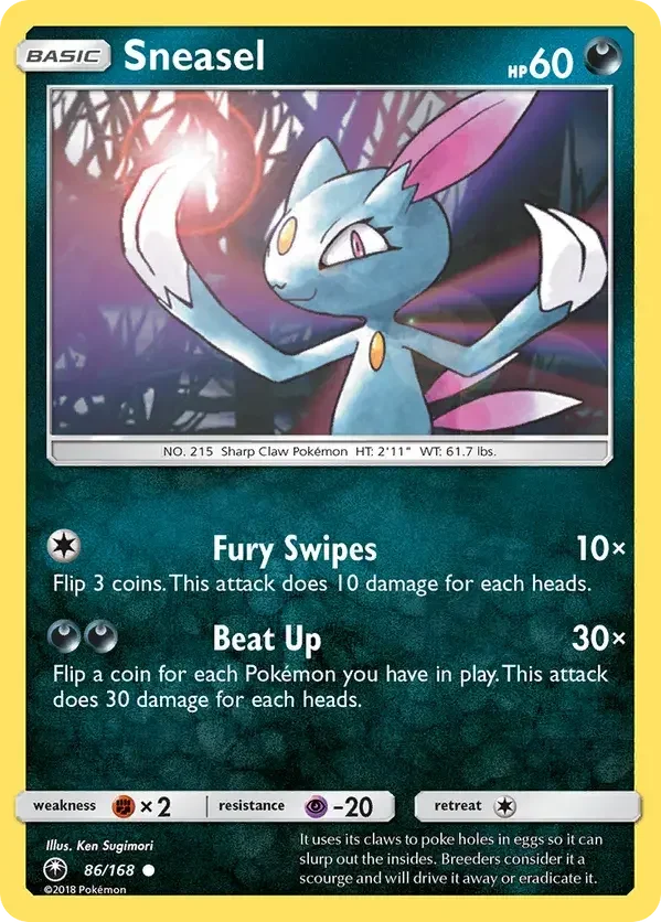 86/168 from Celestial Storm Common Pokemon Card