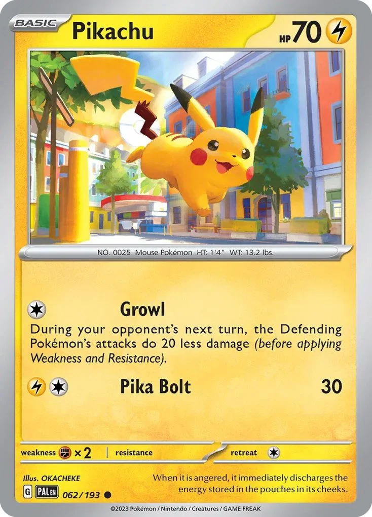 062/193 from Paldea Evolved Common Pokemon Card