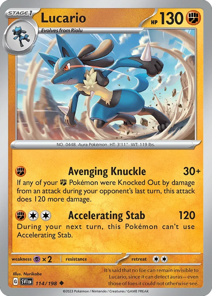 114/198 from Scarlet & Violet Uncommon Pokemon Card
