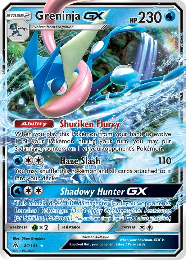 24/131 from Forbidden Light Ultra Rare Pokemon Card