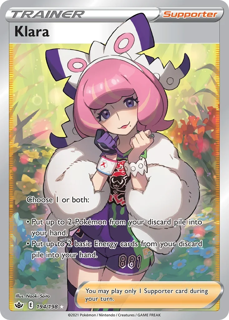 194/198 from Chilling Reign Full Art Trainer Card