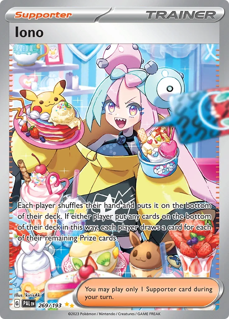 269/193 from Paldea Evolved Special Illustration Rare Pokemon Card