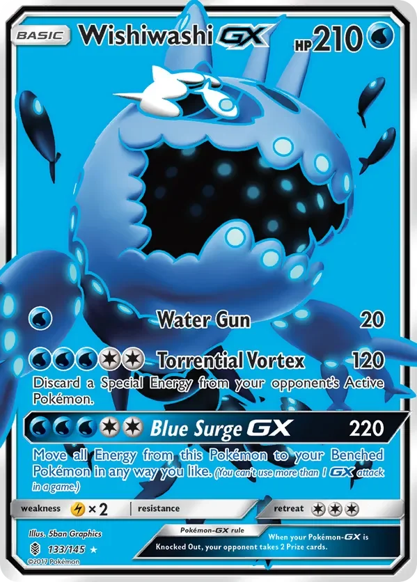 133/145 from Guardians Rising Full Art Pokemon Card