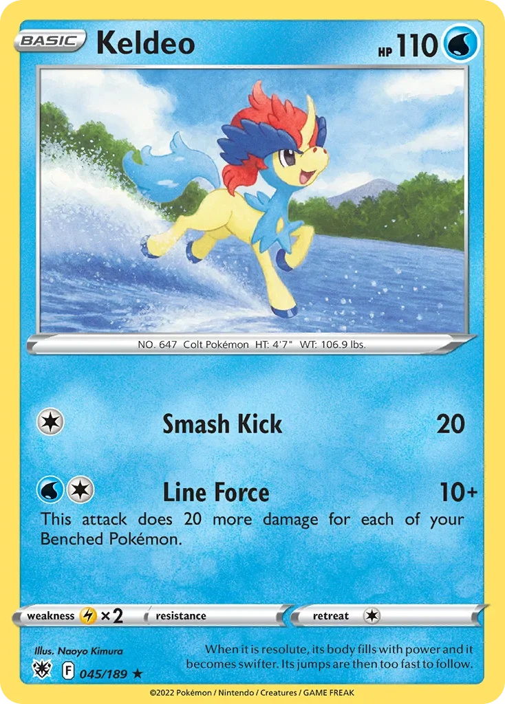 045/189 from Astral Radiance Holo Rare Pokemon Card