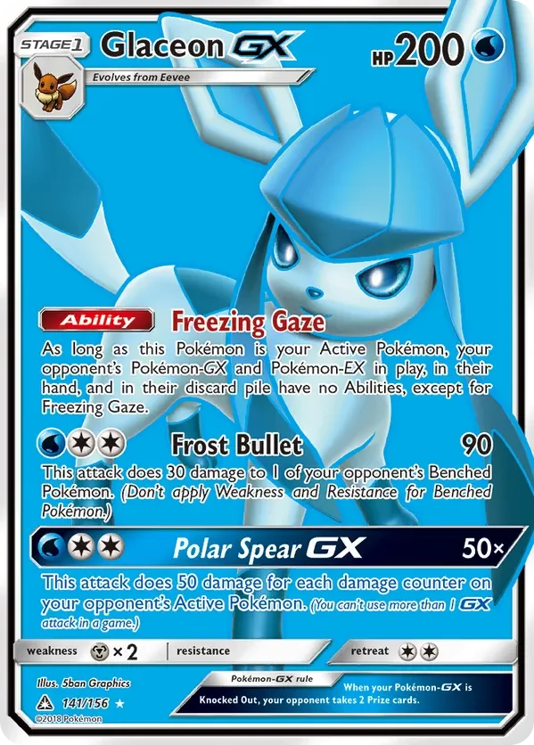 141/156 from Ultra Prism Full Art Pokemon Card