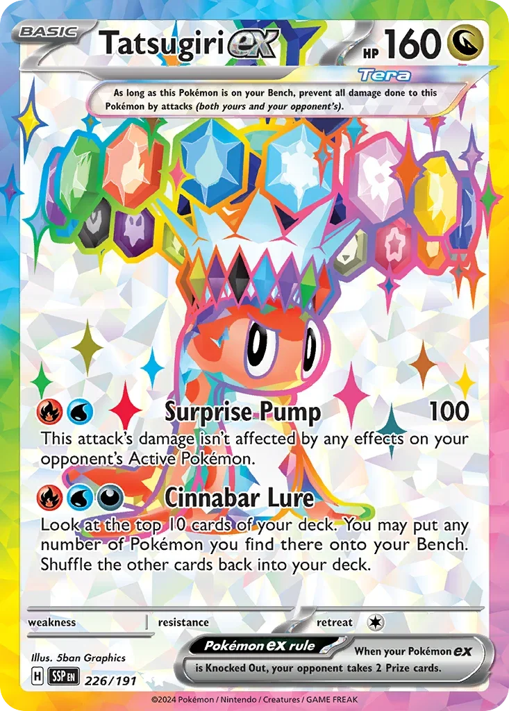 226/191 from Surging Sparks Card List Ultra Rare Pokemon Card