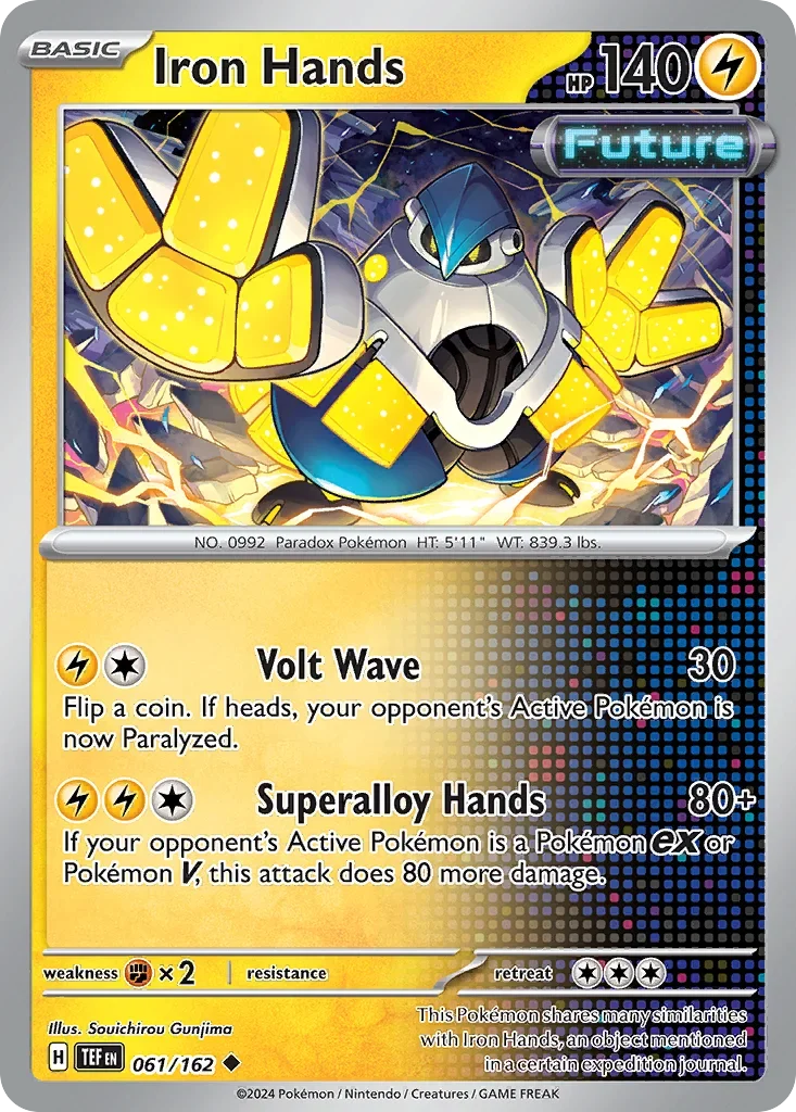 061/162 from Temporal Forces Uncommon Pokemon Card