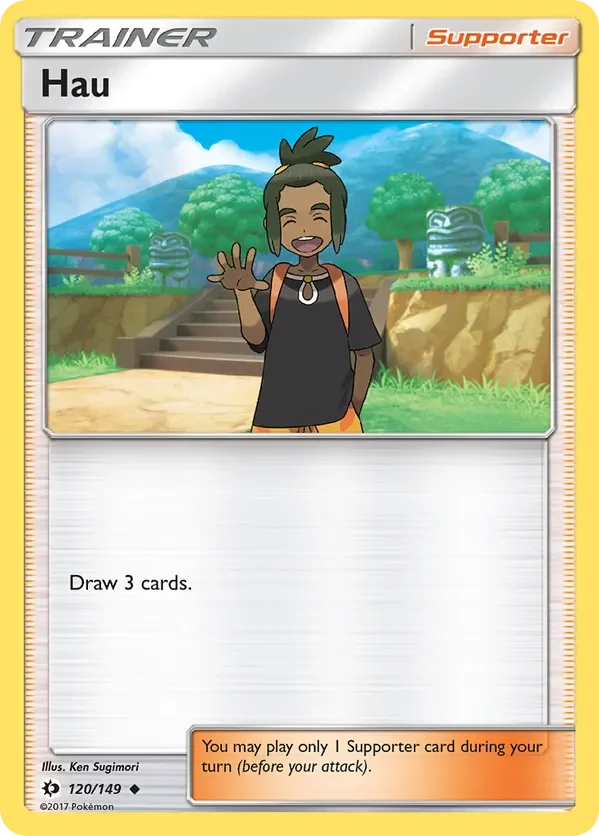 120/149 from Sun & Moon Base Uncommon Trainer Card