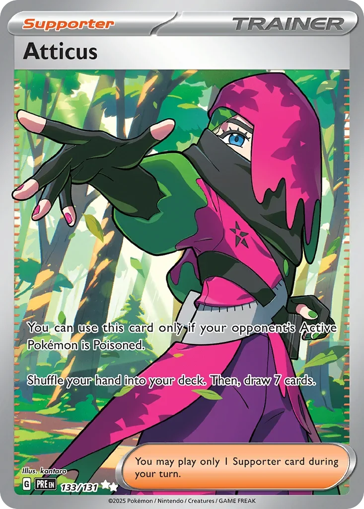 133/131 from Prismatic Evolutions Card List Ultra Rare Pokemon Card