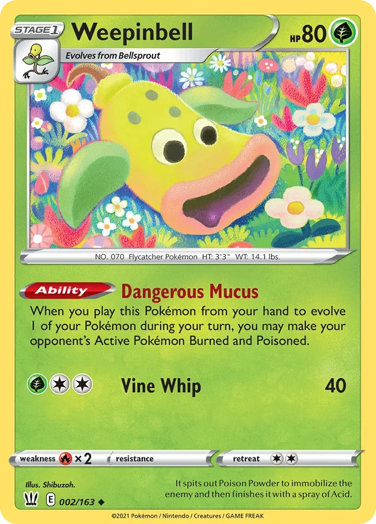 002/163 from Battle Styles Uncommon Pokemon Card
