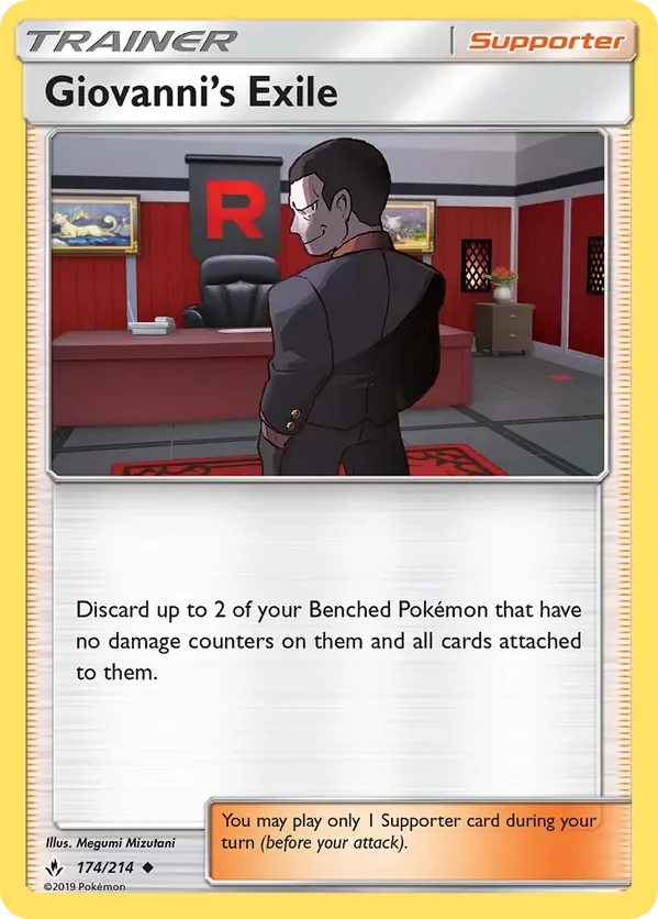 174/214 from Unbroken Bonds Uncommon Trainer Card