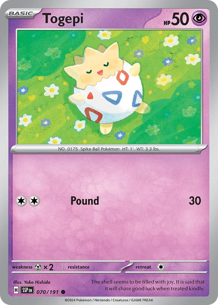 070/191 from Surging Sparks Card List Common Pokemon Card