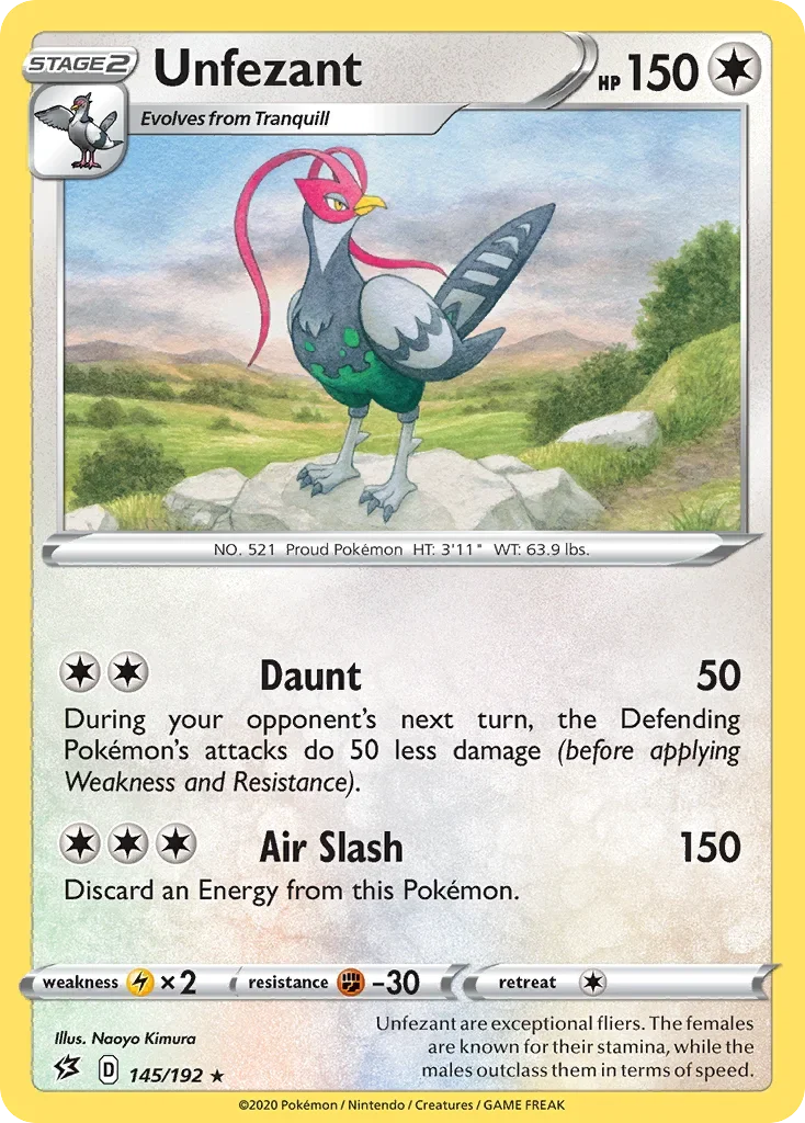 145/192 from Rebel Clash Rare Pokemon Card