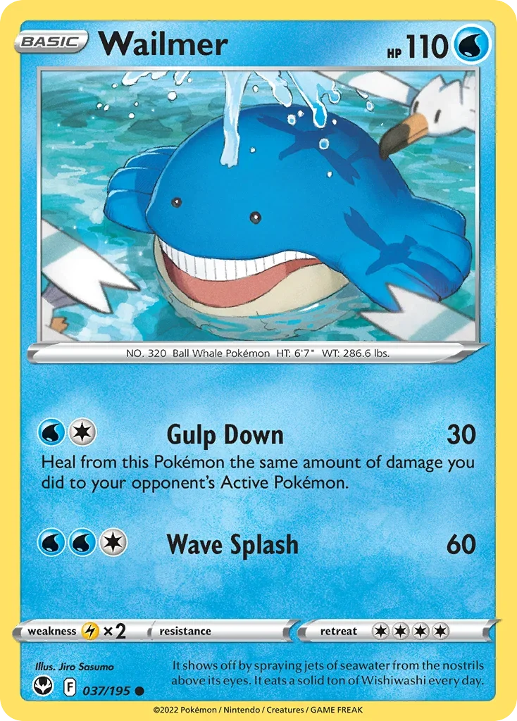 037/195 from Silver Tempest Common Pokemon Card
