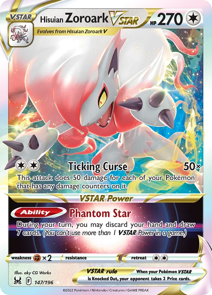 147/196 from Lost Origin Ultra Rare Pokemon Card