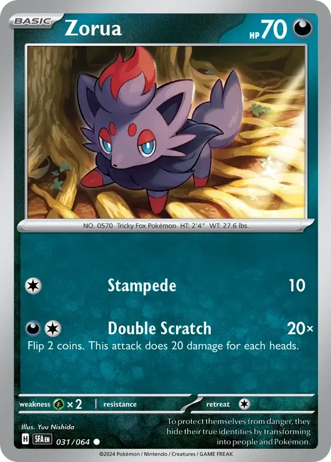 031/064 from Shrouded Fable Card List Common Pokemon Card