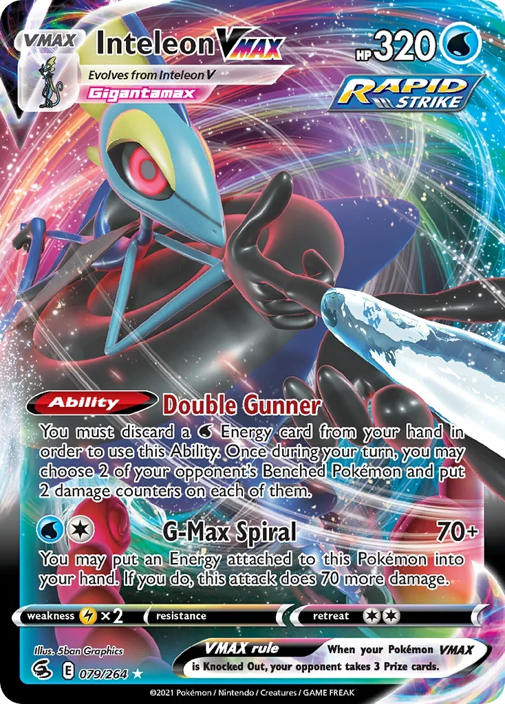 079/264 from Fusion Strike Ultra Rare Pokemon Card