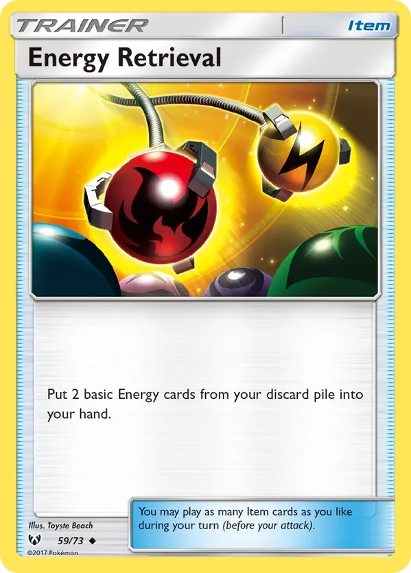 59/73 from Shining Legends Uncommon Trainer Card