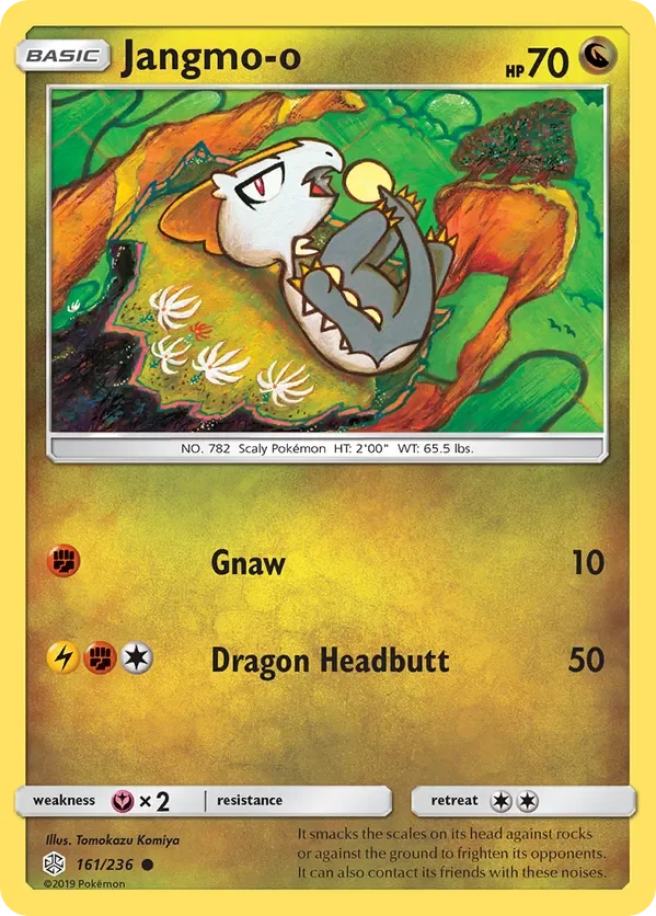 161/236 Jangmo-o Common Pokemon Card